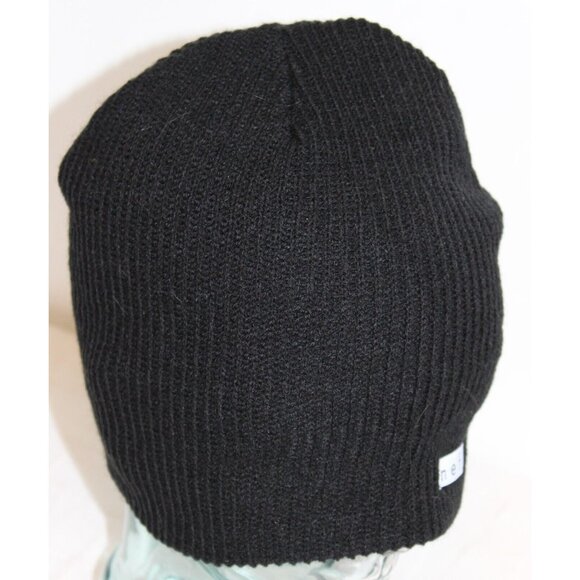 Neff Daily Black Beanie Knit Sock  Hat Cozy Warm Winter Ski Casual Simple Fall - Picture 3 of 10